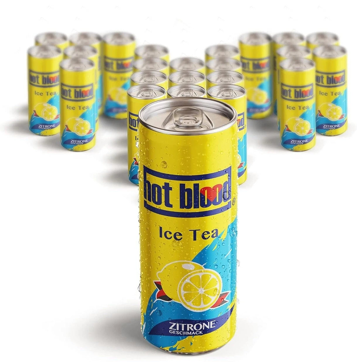 24x Hot Blood Ice Tea Zitrone